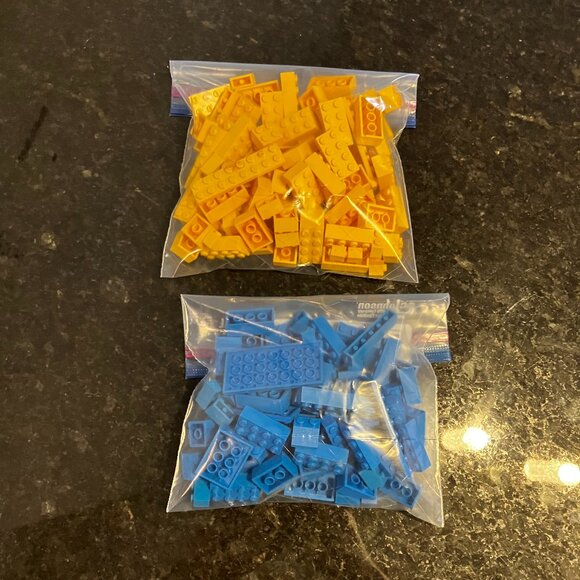 Vintage 1970's LEGO blocks 1.82kg, 4lbs. - Picture 6 of 8